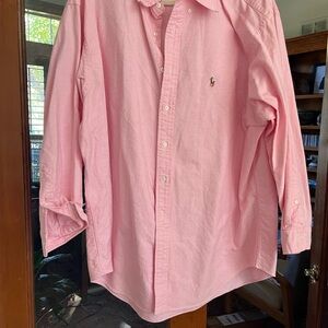 Men's Pink Polo by Ralph Lauren Shirt